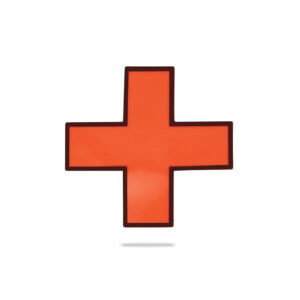 Vinyl Photoluminescent Sticker for acquired qualification Fire Marshal in N-Cross online store