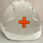 Vinyl Photoluminescent Sticker for acquired qualification Fire Marshal suitable for a person who has been trained to deal with the hazards and risks of fire in the workplace Vinyl Photoluminescent Sticker for acquired qualification Fire Marshal suitable for a person who has been trained to deal with the hazards and risks of fire in the workplace