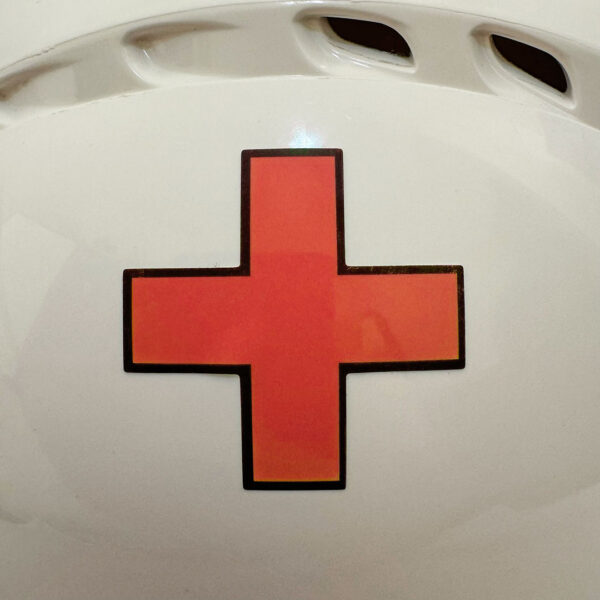 Vinyl Photoluminescent Sticker for acquired qualification Fire Marshal suitable for plastic, metal, glass, wood, ceramic and many other surfaces
