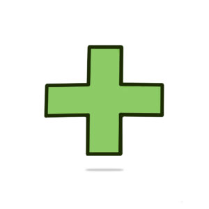 Vinyl Photoluminescent Sticker for acquired qualification First Aider in N-Cross online store