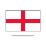 Saint George's England flag UV transfer sticker in N-Cross online store