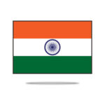 Indian National Flag UV Transfer Sticker in N-Cross online store