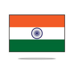 Indian National Flag UV Transfer Sticker in N-Cross online store