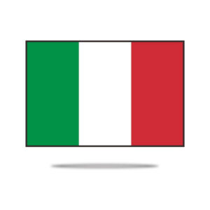 Italy National Flag UV Transfer Sticker in N-Cross online store