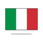 Italy National Flag UV Transfer Sticker in N-Cross online store