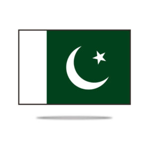 Pakistan National Flag UV Transfer Sticker in N-Cross online store