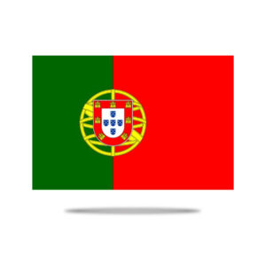 Portuguese National Flag UV Transfer Sticker in N-Cross online store