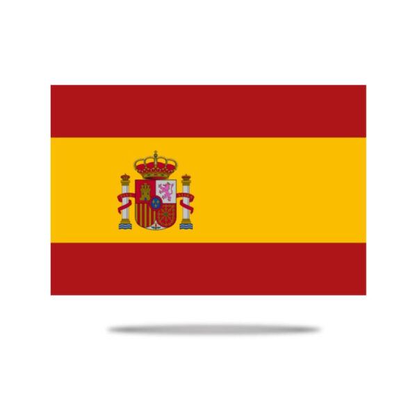 Spain National Flag UV Transfer Sticker in N-Cross online store Spain National Flag UV Transfer Sticker in N-Cross online store