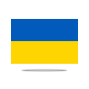 Ukraine National Flag UV Transfer Sticker in N-Cross online store