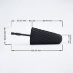 Nut runner ROGUSH – Nut Winding and Unwinding Tool with dimensions of 136 mm × 45 mm