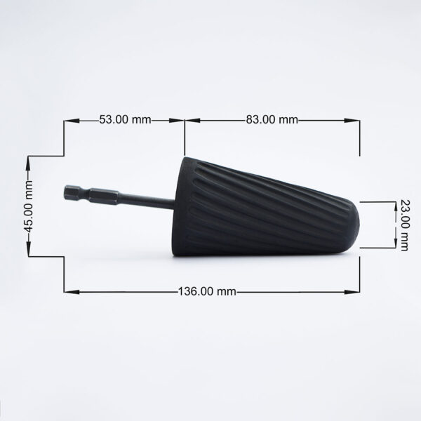 Nut runner ROGUSH – Nut Winding and Unwinding Tool with dimensions of 136 mm × 45 mm